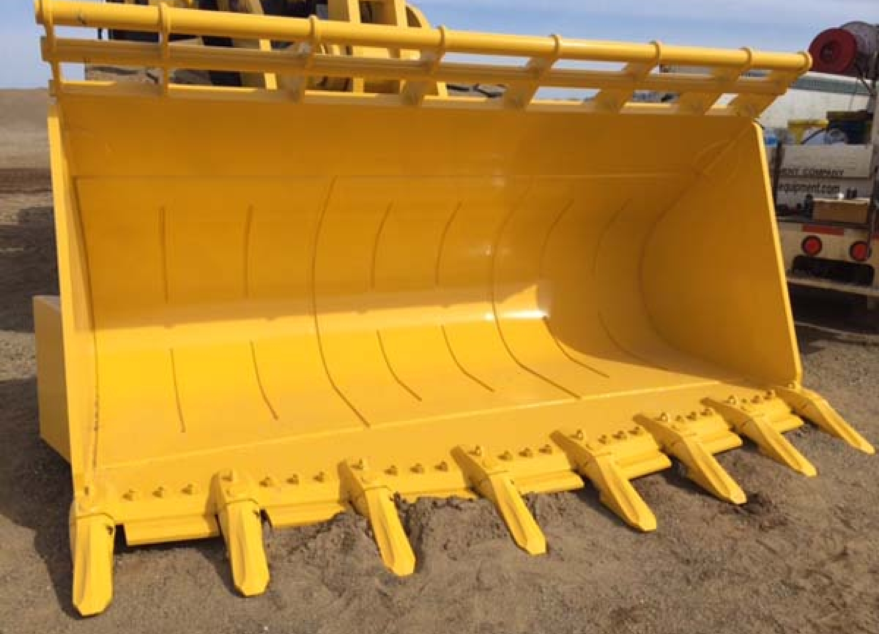 Spade Nose Rock Bucket Paladin Attachments